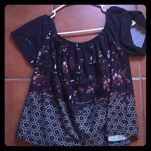 A off the shoulder top!